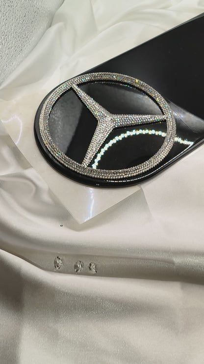 Original OEM | Mercedes Benz star logo rear for G Class | with original Preciosa® crystals