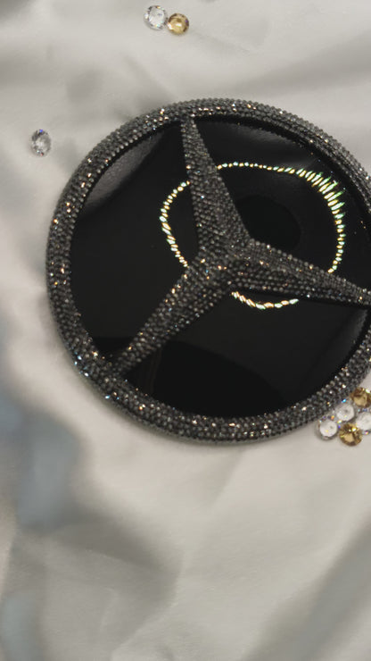Original OEM | Mercedes Benz star logo rear for GLE | with original Preciosa® crystals