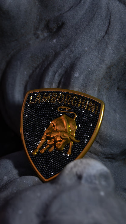 Lamborghini Urus SE | Preciosa Kristalle | Schweizer maßgefertigtes Original OEM | Luxusauto Zubehör  | Badge Logo Emblem Set Komplett