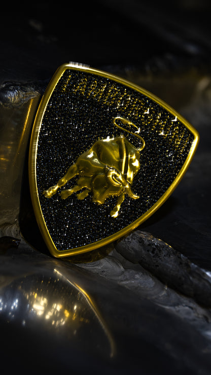 Lamborghini Urus SE | Preciosa Kristalle | Schweizer maßgefertigtes Original OEM | Luxusauto Zubehör  | Badge Logo Emblem Set Komplett