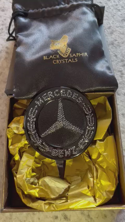 Original OEM | Mercedes-Benz logo bonnet | with original Preciosa® crystals